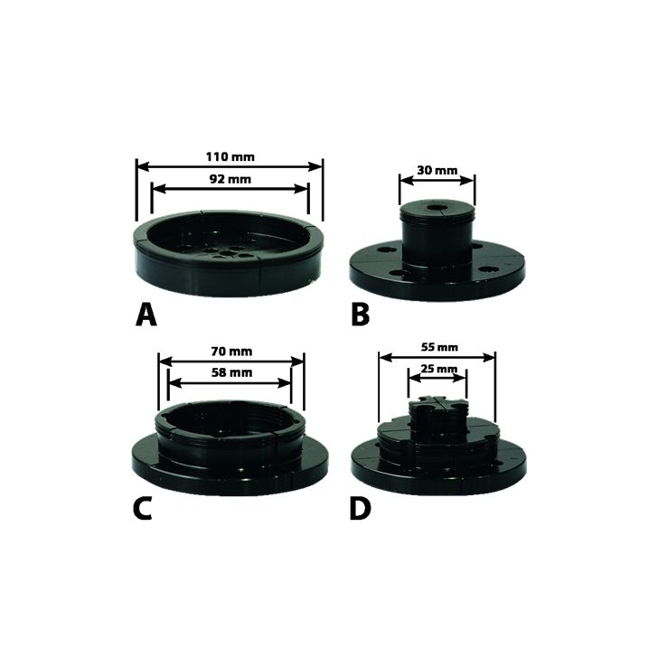 Box with 4 jaws for separation