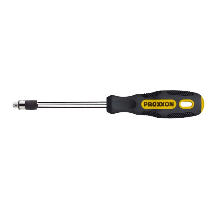 Combination screwdriver with 1/4&quot; square and 1/4&quot; bit holder, No 22 283