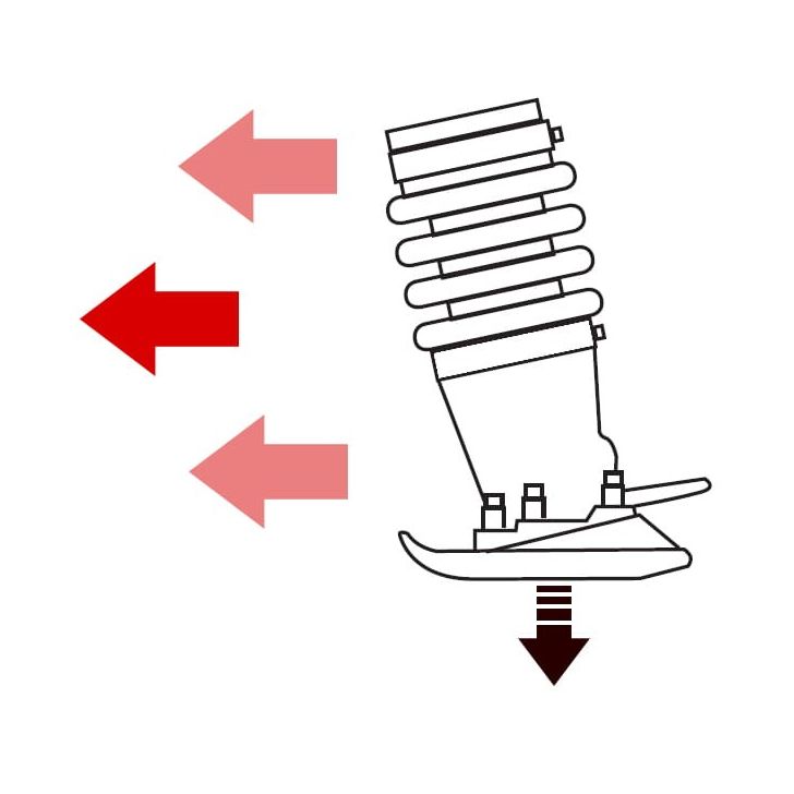 Vibrating stand HIGHER 80kg