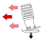 Vibrating stand HIGHER 80kg