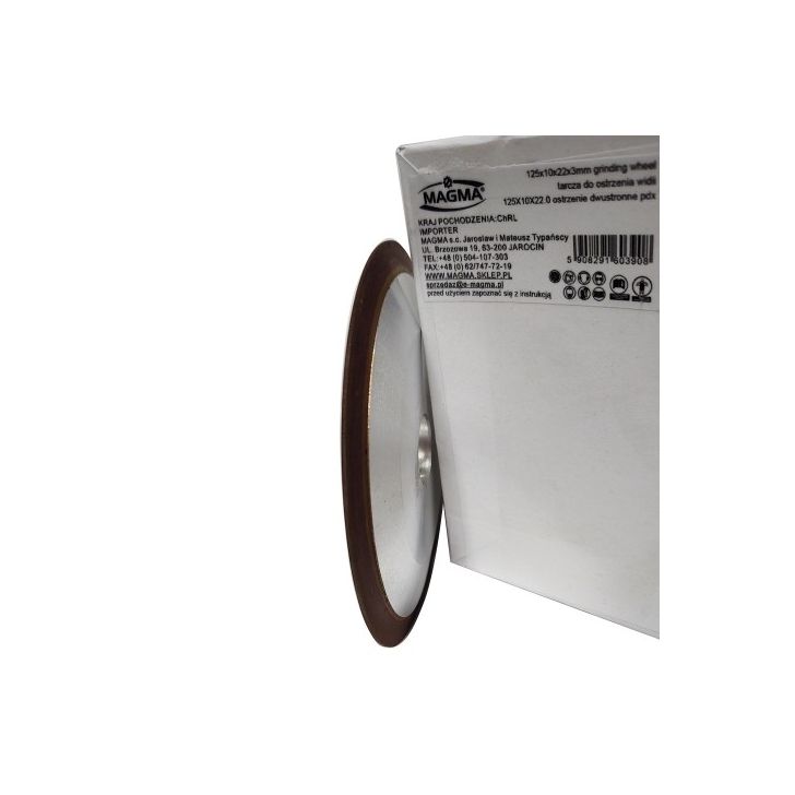 Dimanta asināšanas disks 125x22 mm