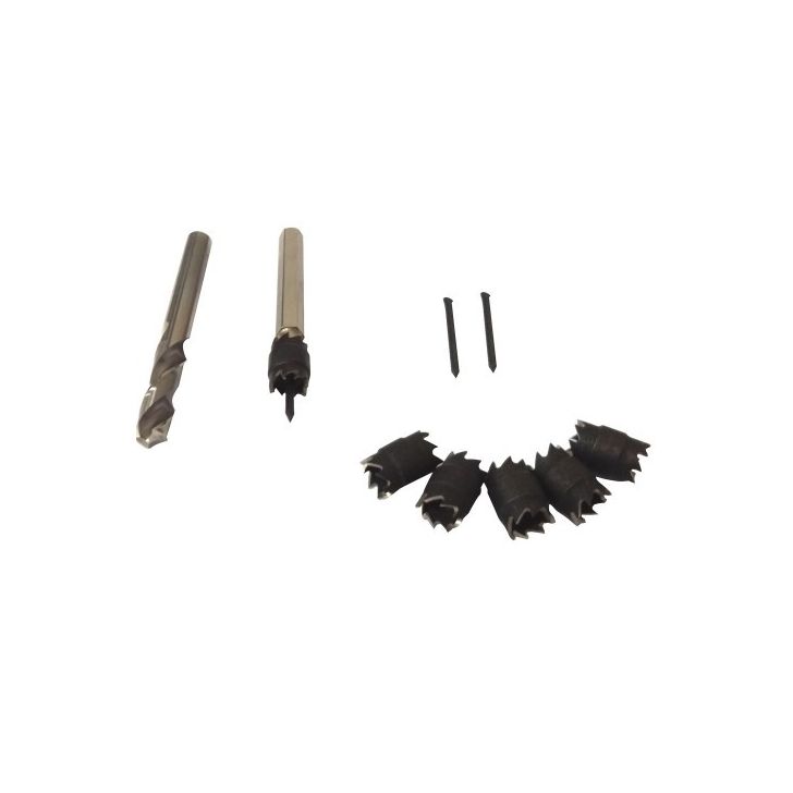 Punktu metinašānas urbju kompl. (9gab)