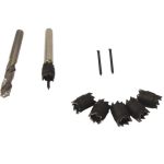 Punktu metinašānas urbju kompl. (9gab)