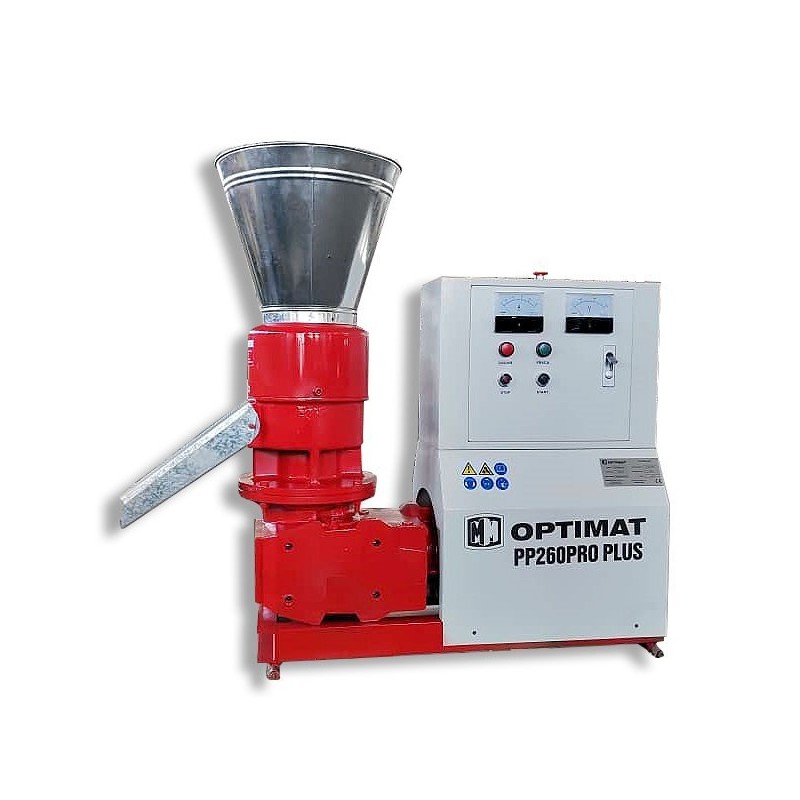 Granulator Optimat PP360PRO PLUS ar korpusu 350kg/h - Ø229 mm, 11kW m³/h