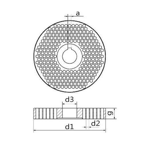 Granulator Optimat PP360PRO PLUS ar korpusu 350kg/h - Ø229 mm, 11kW m³/h