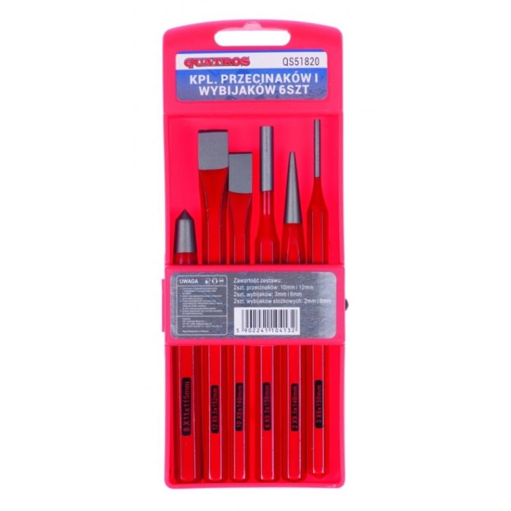 Chisel set (6 pieces)