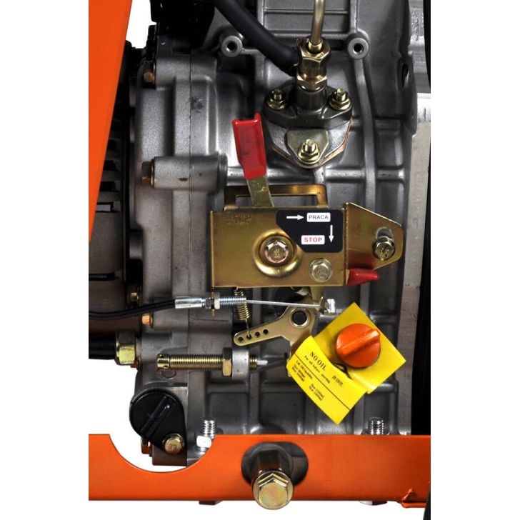 Dīzeļa ģenerators 6,5 kW AVR