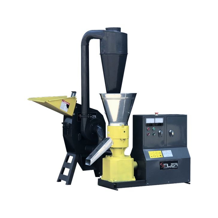 Granulator Stiler 4 kW ar ciklonu