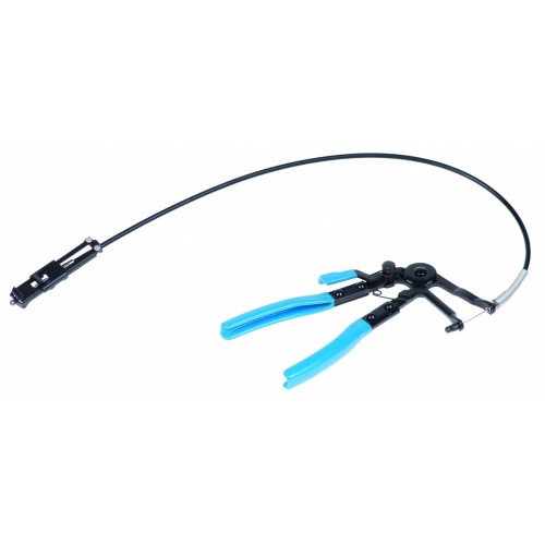Cable-type flexible hose clamp pliers