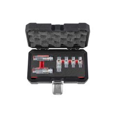 6 Pcs 3/8" & 1/2" Slotted special socket set