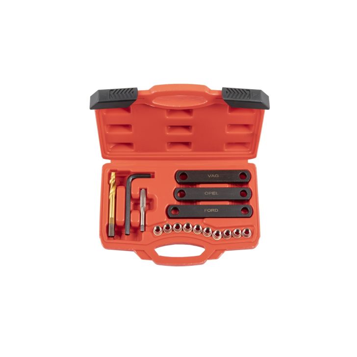 Brake caliper guide thread repair set