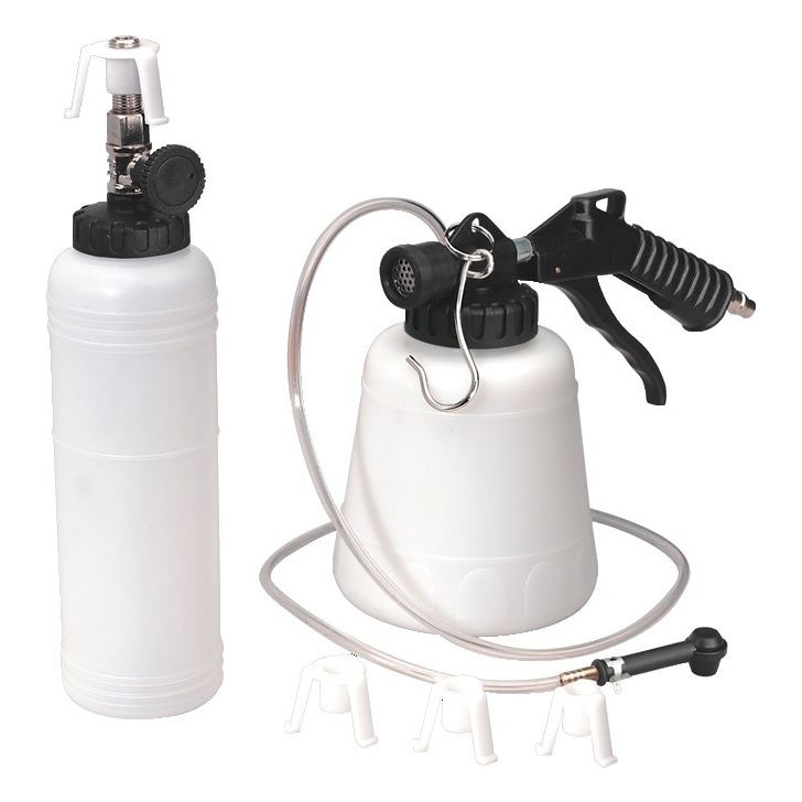 Pneumatic brake bleeder