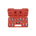 12 pcs. 3/8" oil drain plug key set