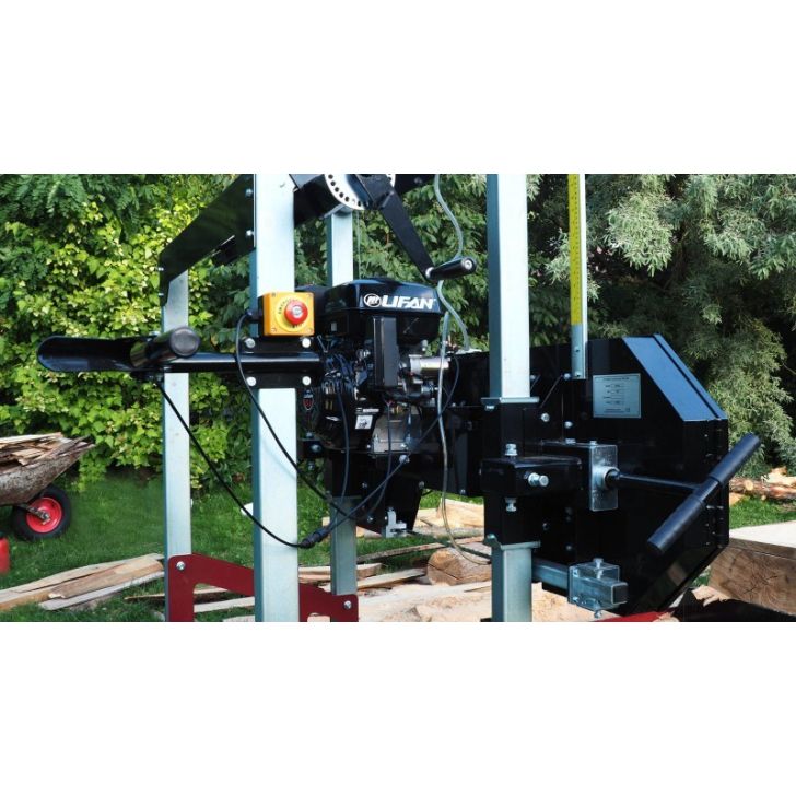 Horizontal band saw OPTIMAT TMG 660S with petrol engine