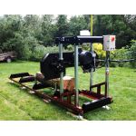 Horizontālais lentzāģis OPTIMAT TMC 660S ar zāģa elektrisko pacelšanu/nolaišanu