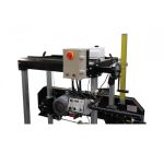 Horizontal band saw OPTIMAT TMC 660S with electric saw lifting/lowering