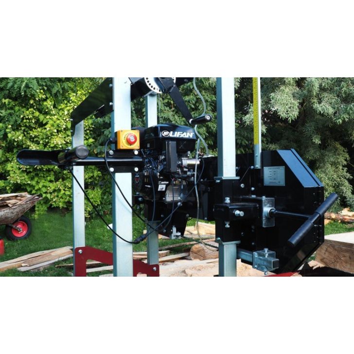 Horizontālais lentzāģis OPTIMAT TMC 790S (benzīna) ar zāģa elektrisko pacelšanu/nolaišanu