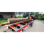 Horizontal band saw OPTIMAT TMG 910 with petrol engine