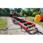 Горизонтальная ленточная пила OPTIMAT TMG 910 с бензиновым двигателем