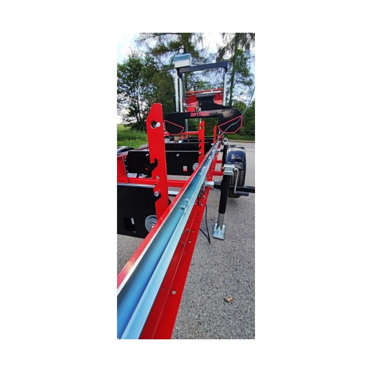 Горизонтальная ленточная пила OPTIMAT TMG 910 с бензиновым двигателем