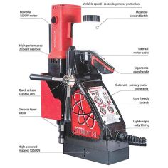 Magnetic drill ELEMENT 50 with thread cutting function 2