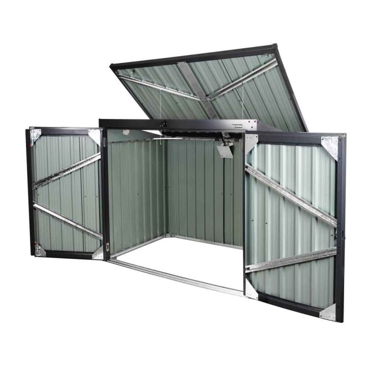 Tvertnes veikals 2 x 240 l Zipper ZI-MTB2