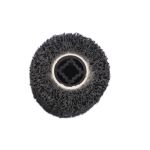 Non-woven brush roll for polishing machine