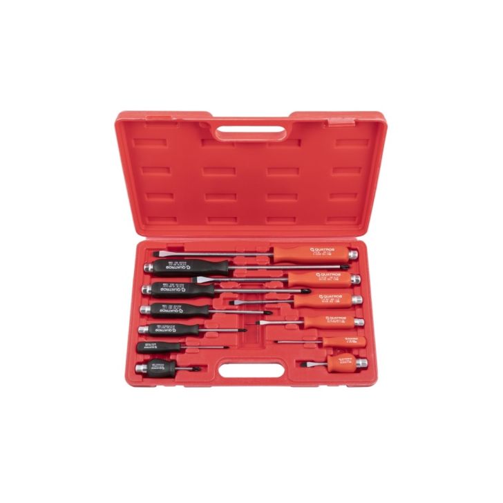 Screwdriver set 12 pcs Quatros