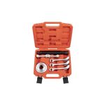 Universal wheel hub and brake drum puller