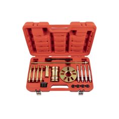 Wheel hub and brake drum puller