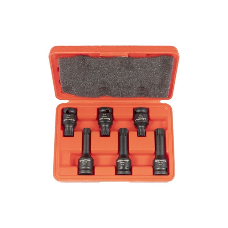 Socket wrench set M14-M18 with 1/2&quot; socket (6 pcs.)