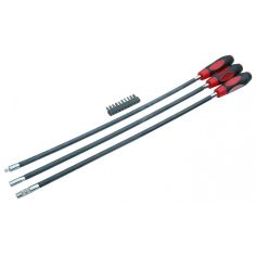 Flexible screwdriver set