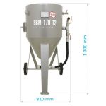 Tank sandblaster SBM-170-12 M (A)