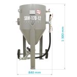 Tank sandblaster SBM-170-12 F (B)