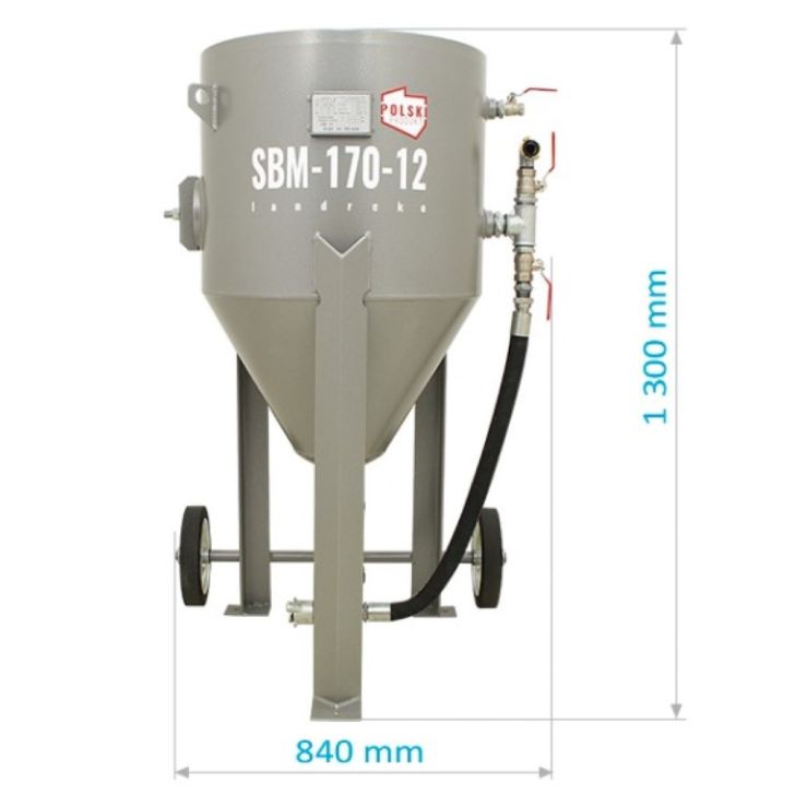 Tank sandblaster SBM-170-12 S (B)