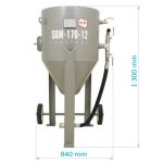Tank sandblaster SBM-170-12 S (B)
