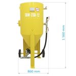Tank sandblaster SBM-230-12 F (B)