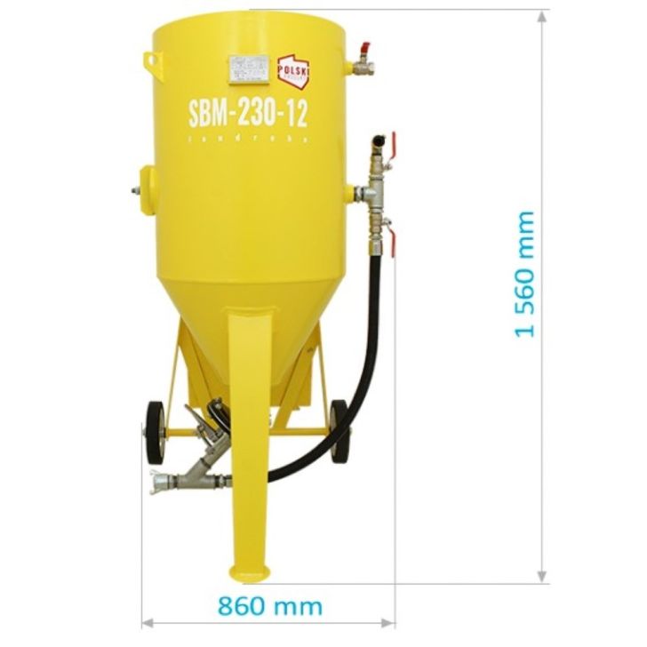 Tank sandblaster SBM-230-12 F (A)