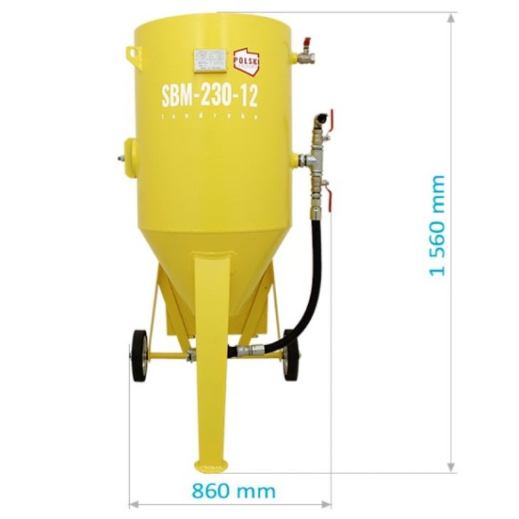 Танковый пескоструйный аппарат СБМ-230-12 М (А)