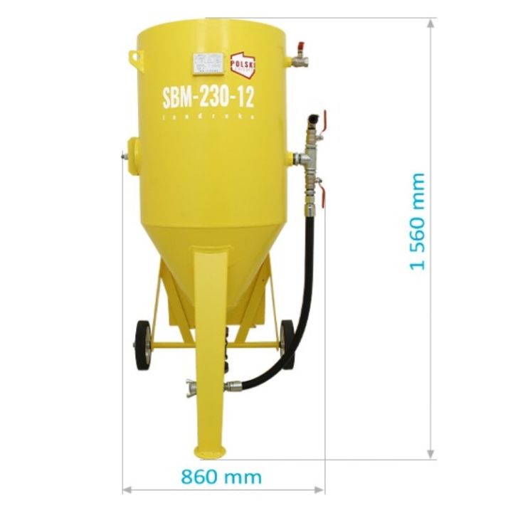 Tank sandblaster SBM-230-12 S (A)