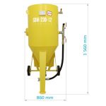 Tank sandblaster SBM-230-12 S (A)