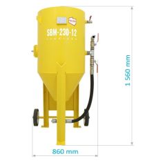 Tvertnes smilšu strūkla SBM-230-12 V (B) 2