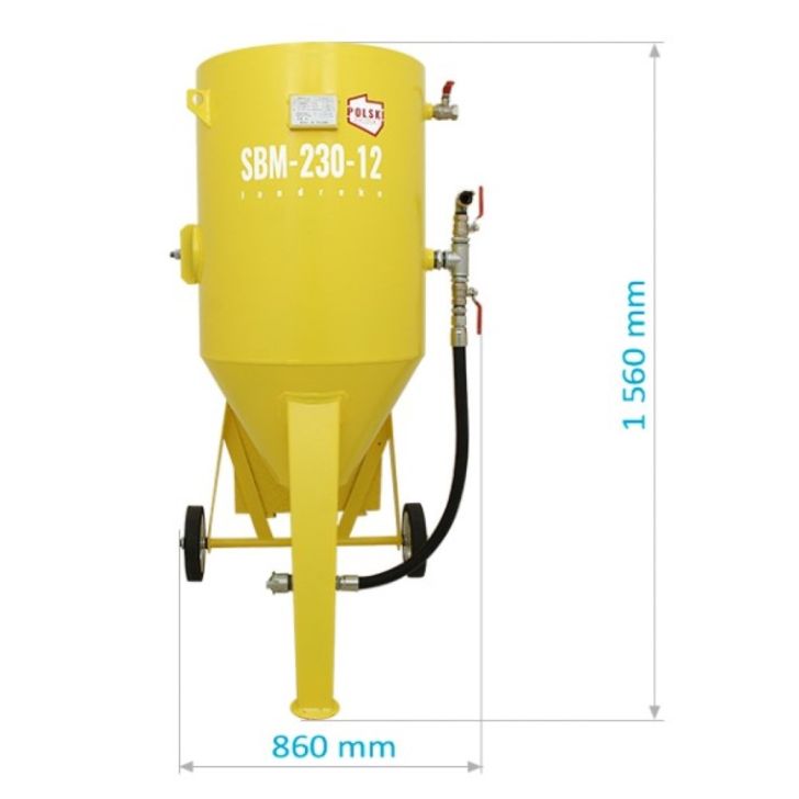 Tank sandblaster SBM-230-12 V (A)