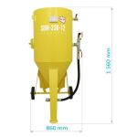 Tvertnes smilšu strūkla SBM-230-12 V (A)