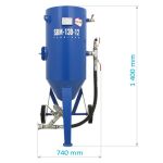 Tank sandblaster SBM-130-12 C (A)