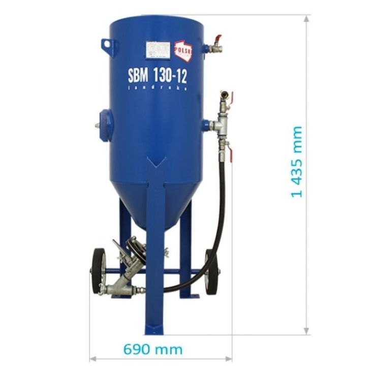 Tank sandblaster SBM-130-12 F (B)
