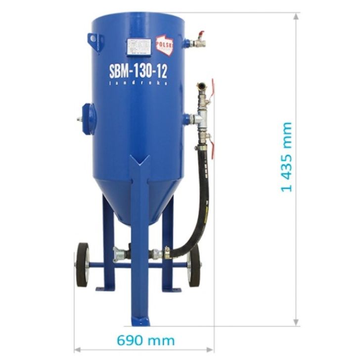 Tank sandblaster SBM-130-12 M (B)