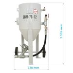 Tank sandblaster SBM-76-12 C (B)