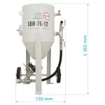 Tank sandblaster SBM-76-12 F (B)