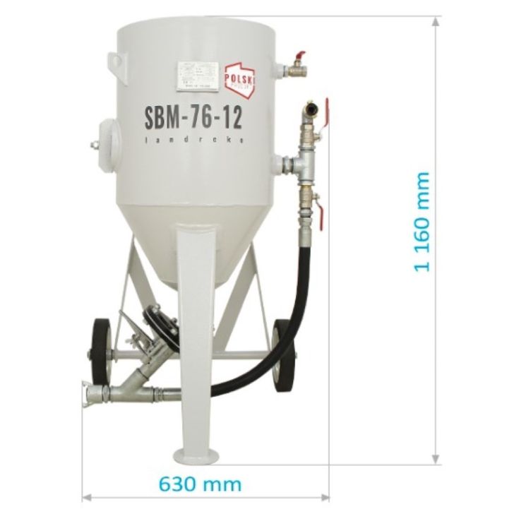 Tank sandblaster SBM-76-12 F (A)